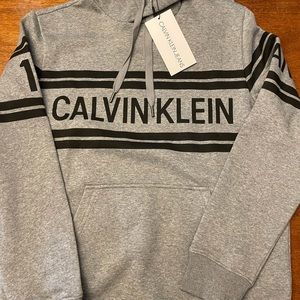 Men’s Calvin Klein grey hoodie